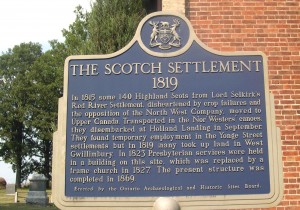 History 2 Auld Kirk Plaque