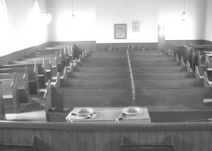 Inside 2nd West Gwill Presbyterian Church